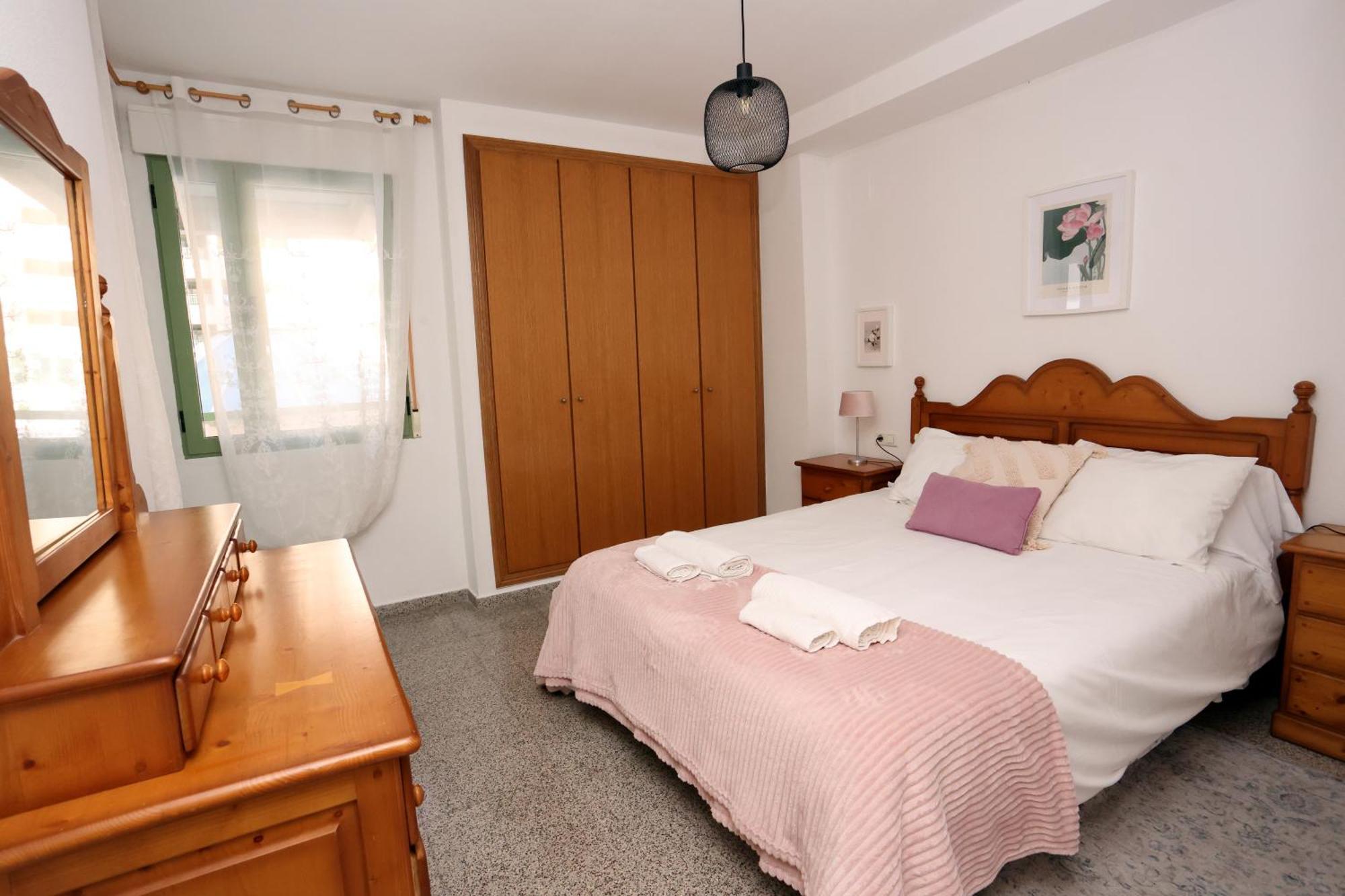 Apartamento Dos Habitaciones Primera Linea De Playa Valencia Exterior photo