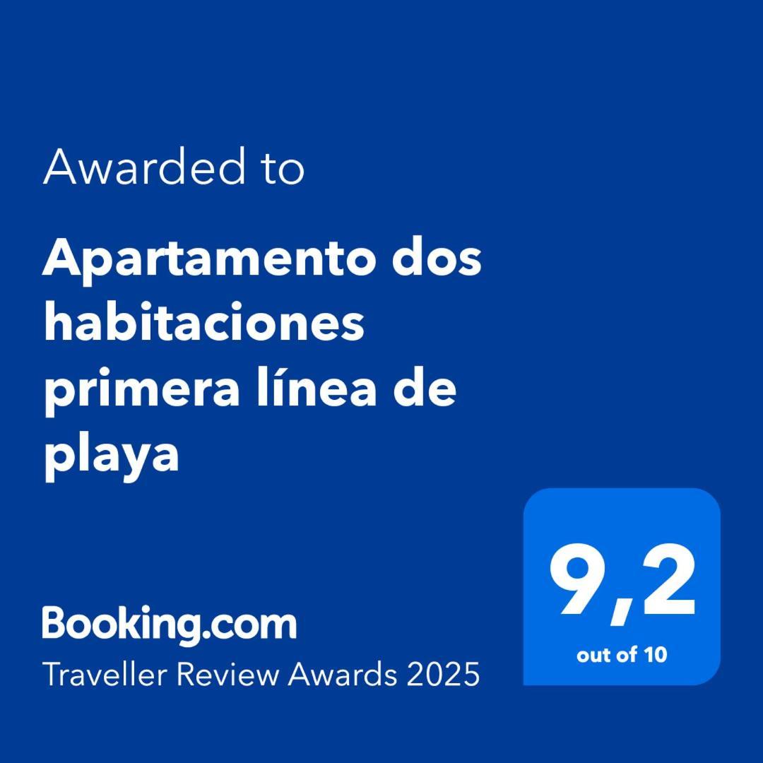 Apartamento Dos Habitaciones Primera Linea De Playa Valencia Exterior photo
